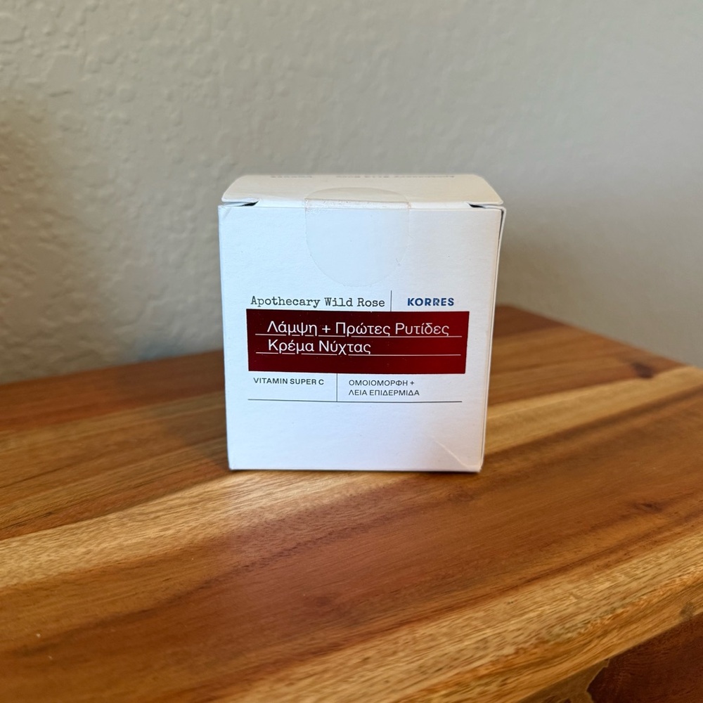 Korres Apothecary Wild Rose Night Cream